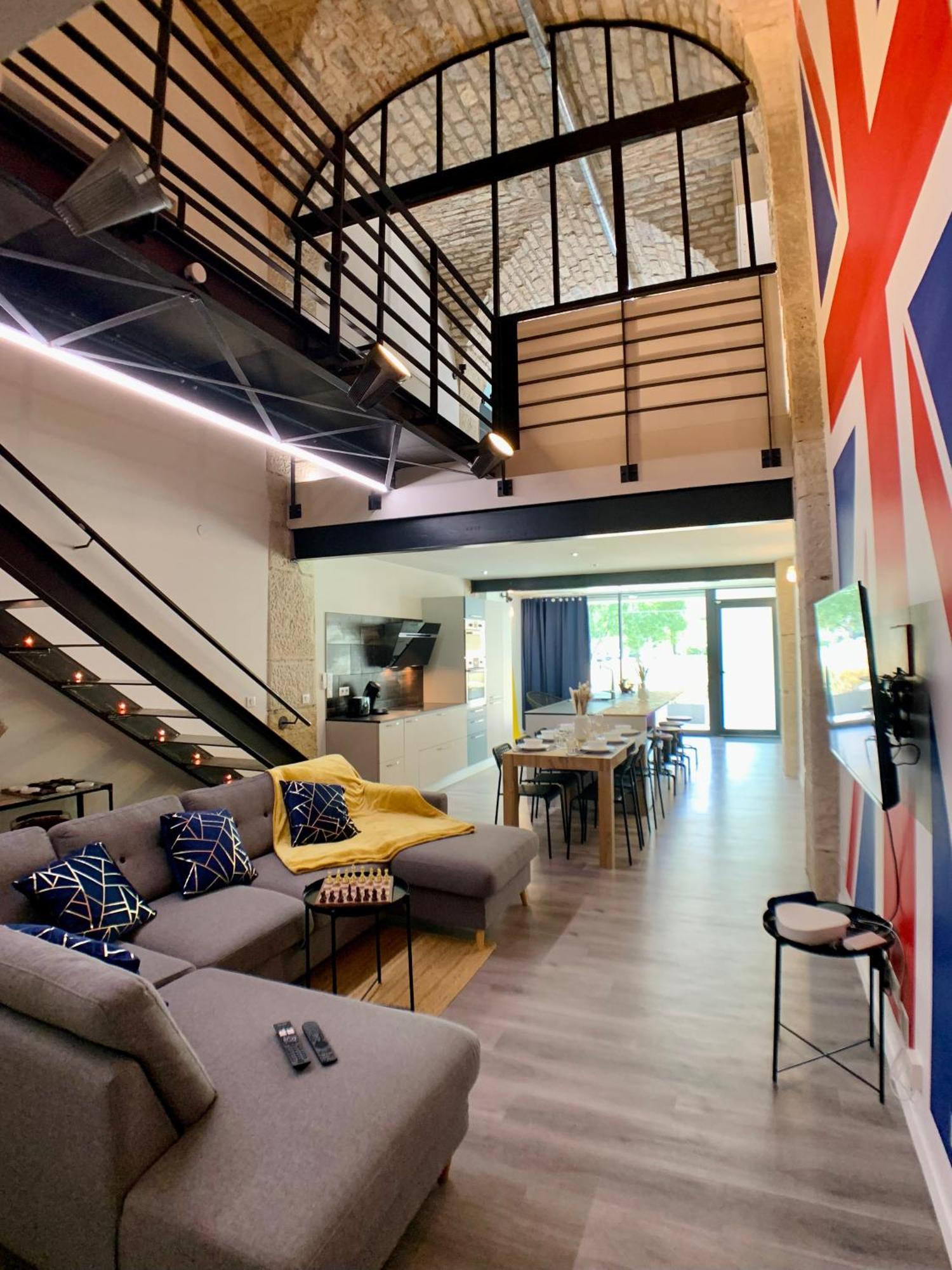 Loft Gare Cite Gastronomique Dijon Apartment ภายนอก รูปภาพ