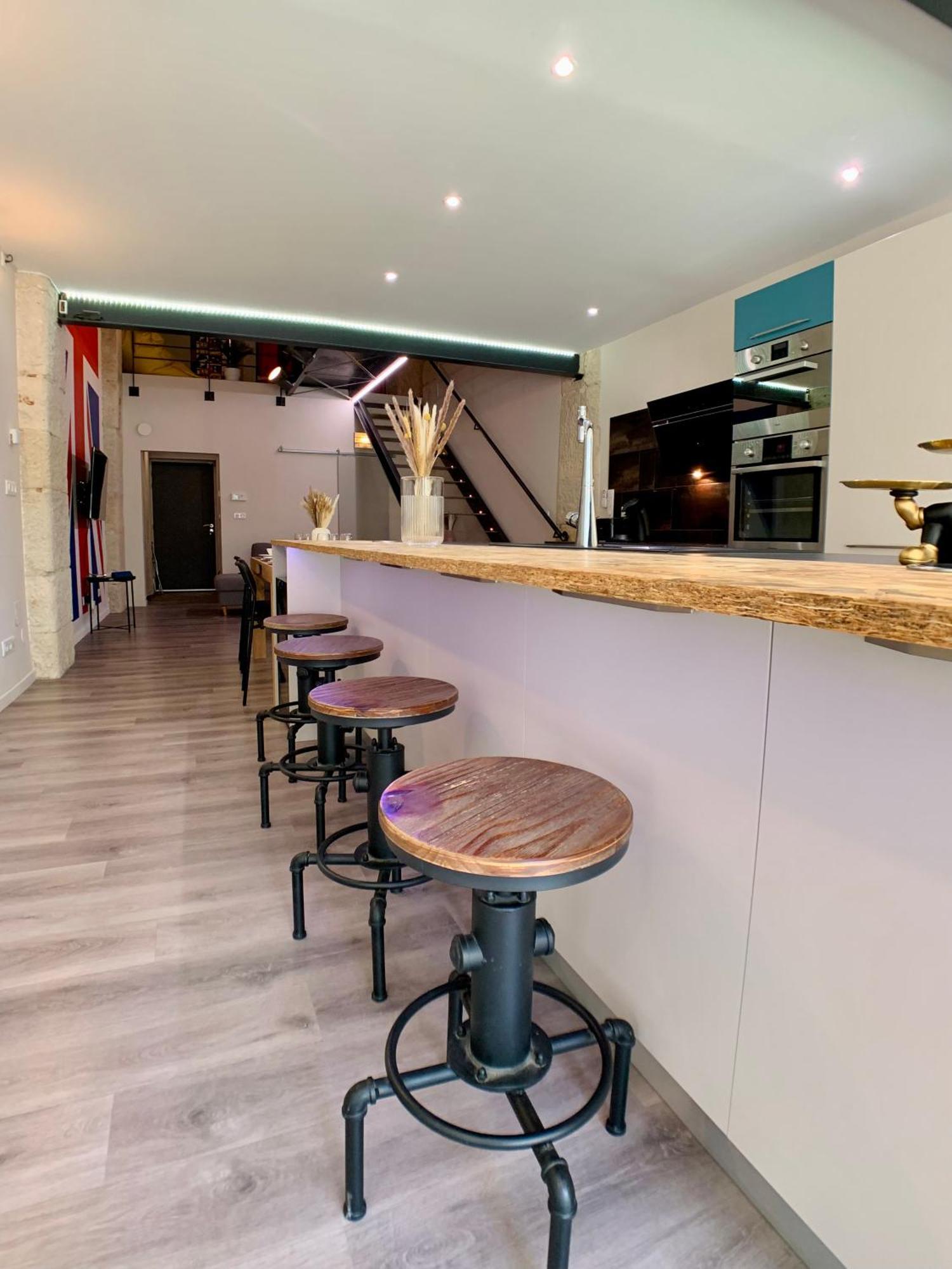 Loft Gare Cite Gastronomique Dijon Apartment ภายนอก รูปภาพ